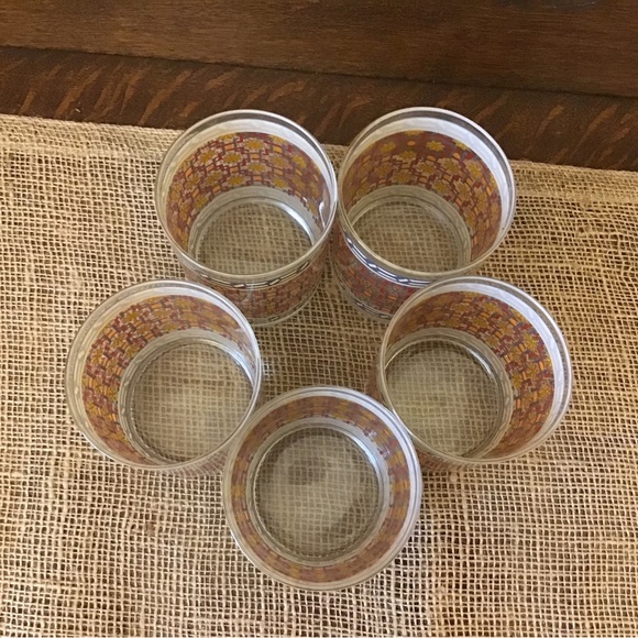 Vintage Neiman Marcus set of 5 glasses. - Picture 3 of 3